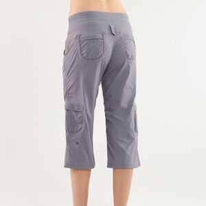 Lululemon Yoga Camp Crop Fossil